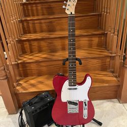 Squier Telecaster Limited Edition w/ Peavey Amp 
