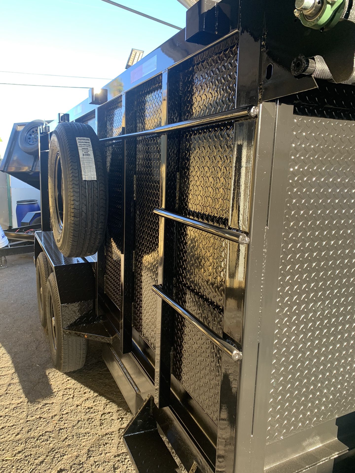 14ft Heavy Duty Dump Trailer Loaded 🤩