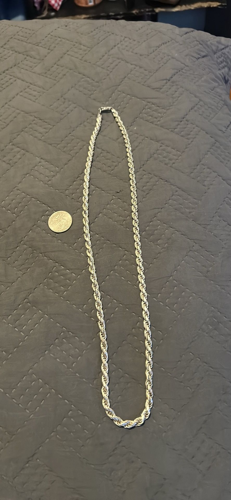Silver Rope Chain