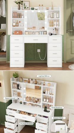 Makeup vanity