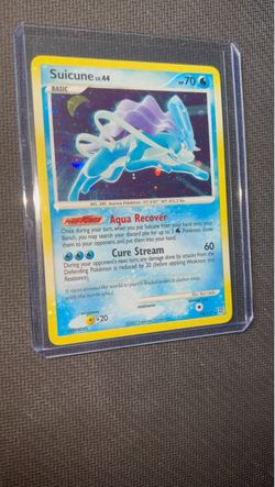 Pokemon Cards Diamond & Pearl Secret Wonders Suicune Holo