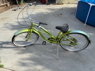Electra Green Beach Cruiser Bicycle