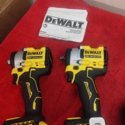 1/2&3/8 Dwalt Impact Wrech TOOL ONLY $150 Ea