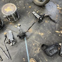 Pearl Drums With Foot Peddles Etc