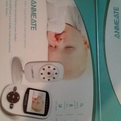 Anmeate 2.4 GHz Digital Wireless Video Baby Monitor 