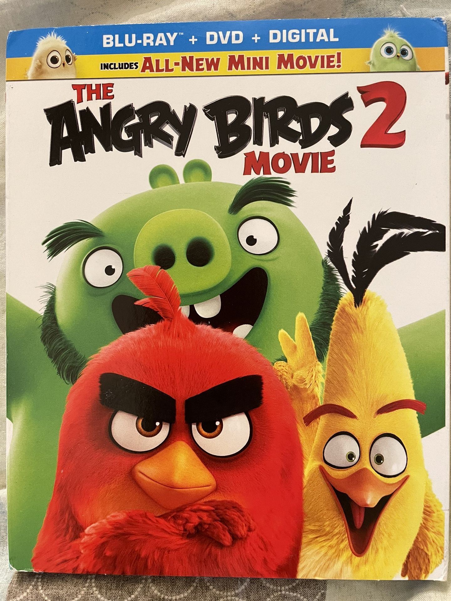 THE ANGRY BIRDS 2 MOVIE (Blu-ray + DVD)