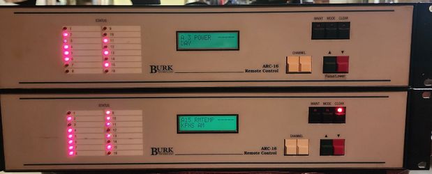4 Burk Arc-16 Remote Controls