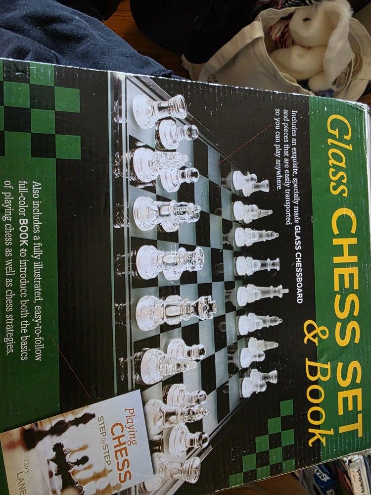 Glass Chess Set