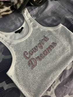 Cowgirl Dream Rhinestone Tank Top