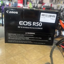 Canon R50 / Payment Available) Warranty 