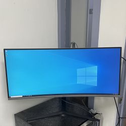 Samsung 34" Curved Monitor c34h890wgn   HDMI, DP, Type C ports