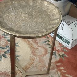 Tray Table Turkish Silver 