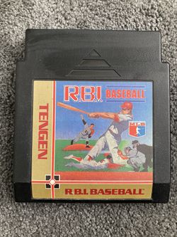 RBI Baseball Nintendo NES Game