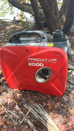 PREDATOR 2000 Watt SUPER QUIET Inverter Generator with CO SECURE Technology, 49-State Compliant