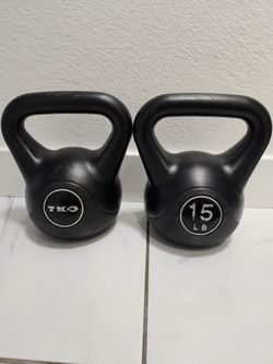 15lbs Kettlebells