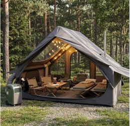 10'x 7' Inflatable Camping Tent