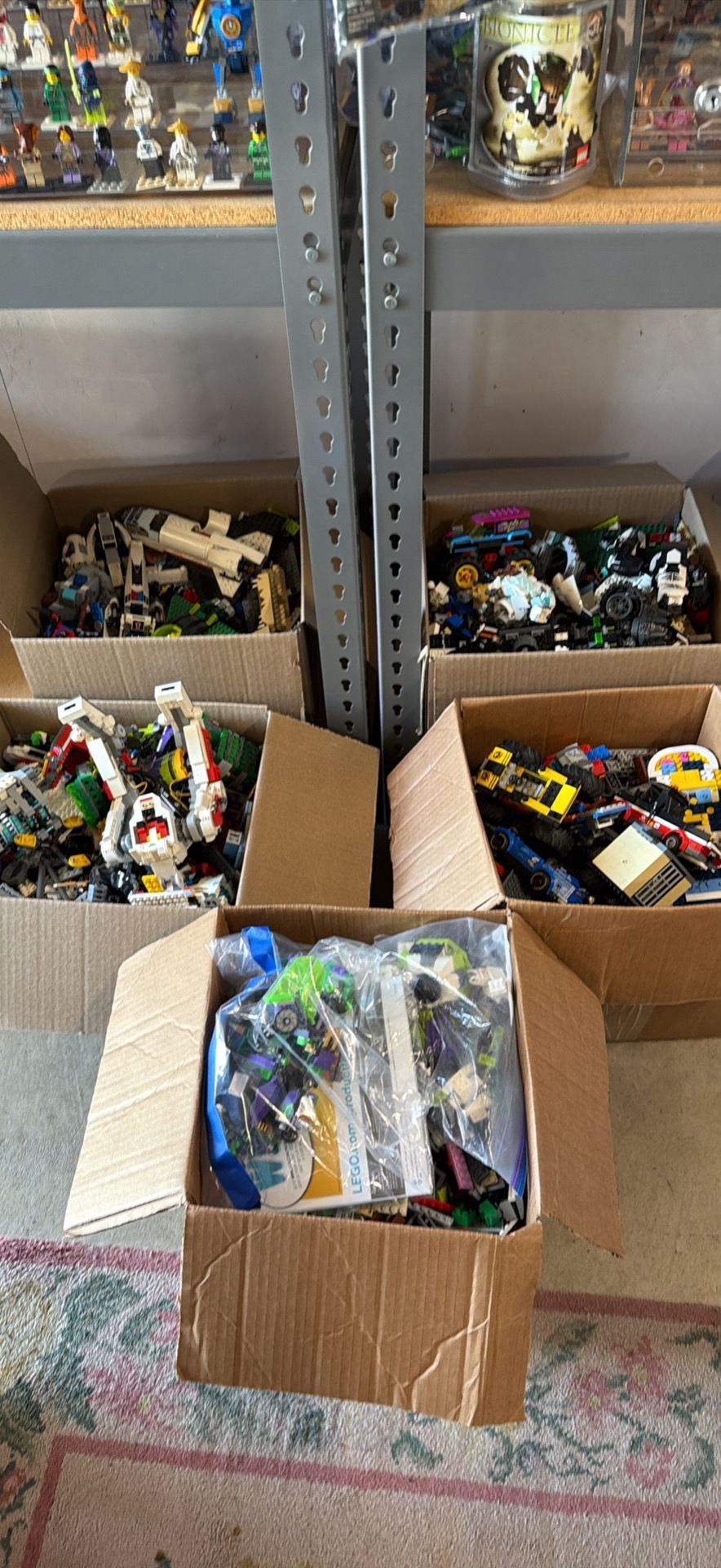 15 Pound Boxes of Legos - no Minifigures $50 each for Sale in ...