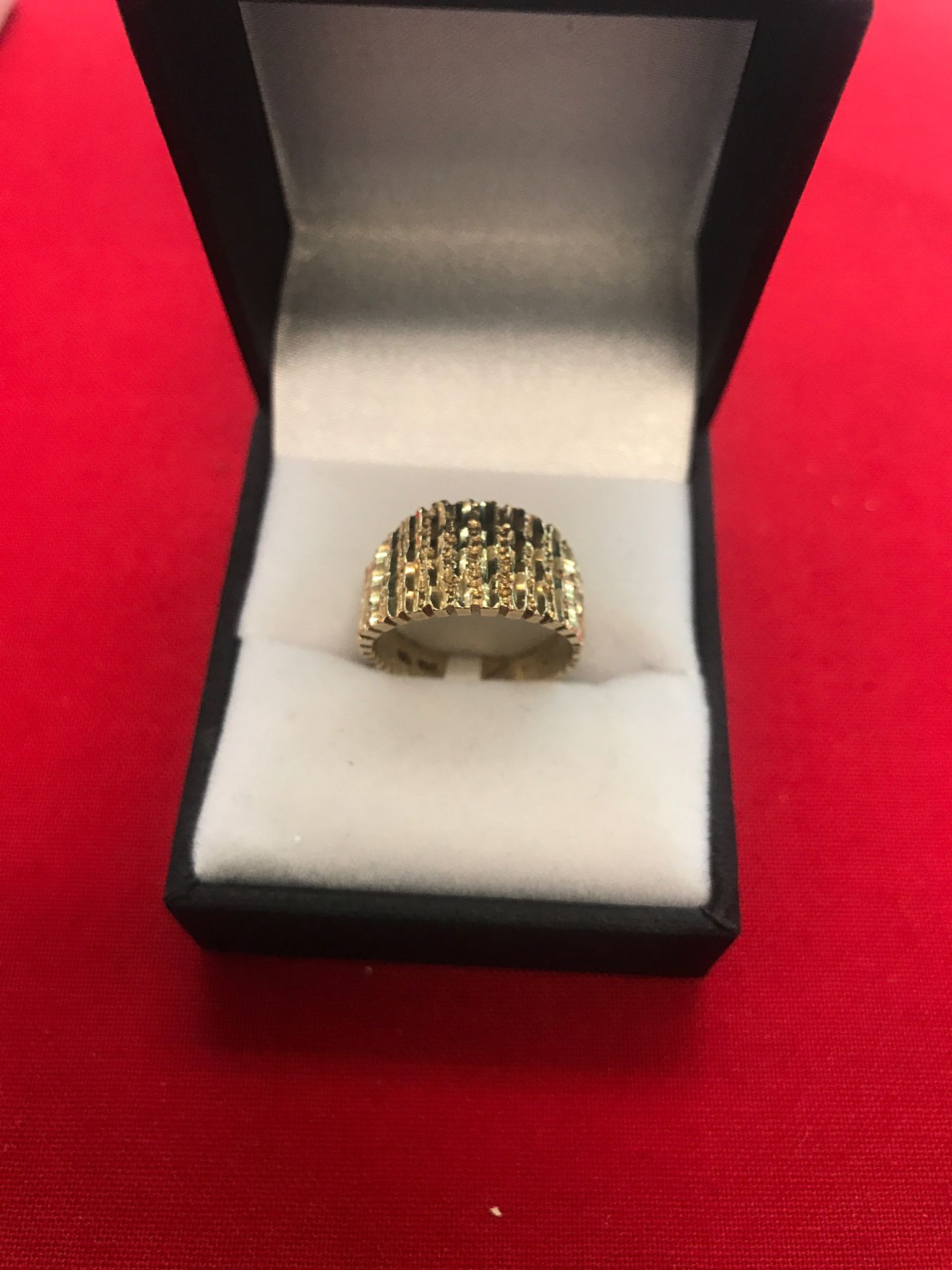 10k gold nugget style ring 2910-141050210E-01