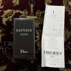 Dior Sauvage 3.4 Oz - Sealed
