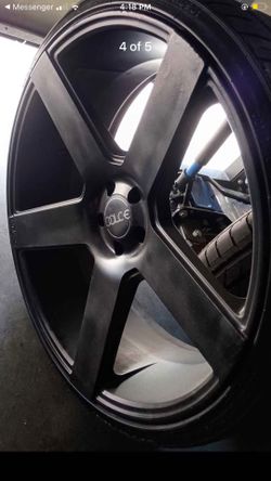 DOLCE DC38 24” WHEELS W/LOWPRO TIRES
