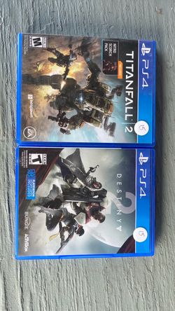 Two set PS4 games Destiny 2 Titanfall 2
