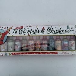 Brand new 12 cocktails of Christmas cocktail mixers