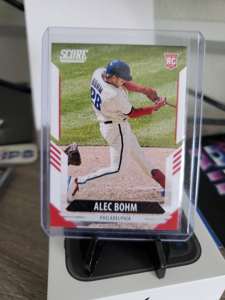 Phillies Alec Bohm Rookie Card