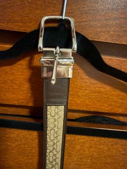 Men coach belt