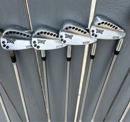 PXG / Taylormade Combo Irons  with Callaway Wedge