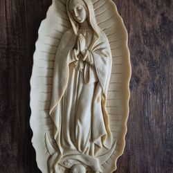 Virgen de Guadalupe Plaque 14"