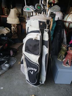 Callaway Golf Entry Cart Bag Solaire Lightweight  6-Way