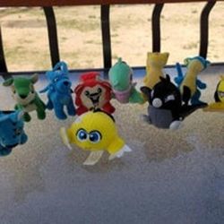 Neo Pets Plushes Lot of 10 Rare