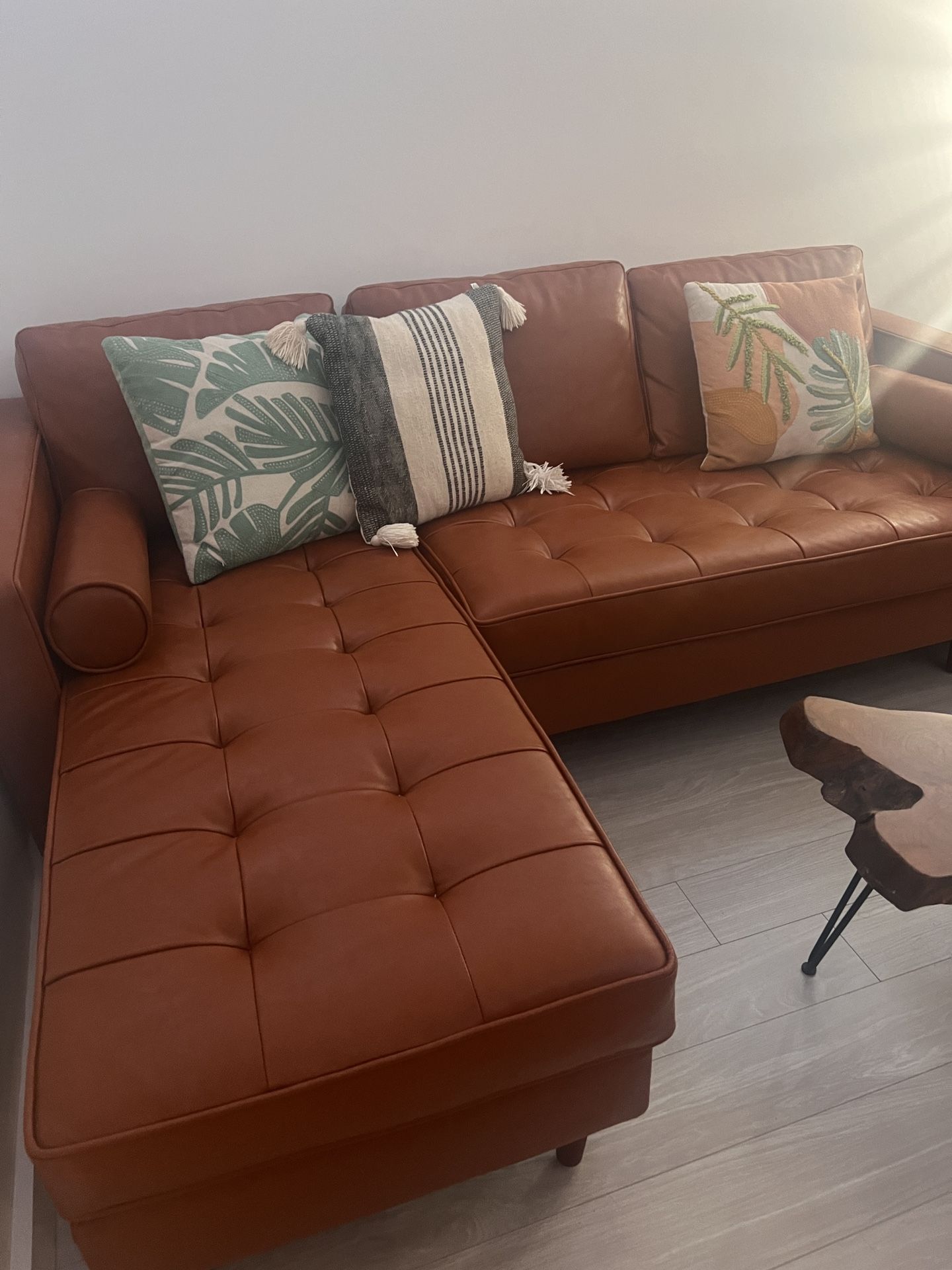 leather reversible modular sofa 