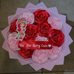 strawberry shortcake bouquet 🍓