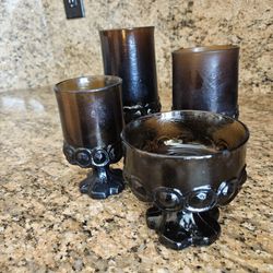 Vintage Franciscian Maderia Glassware