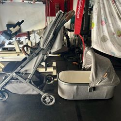 Uppababy Minnu V2 Stroller And Bassinet 