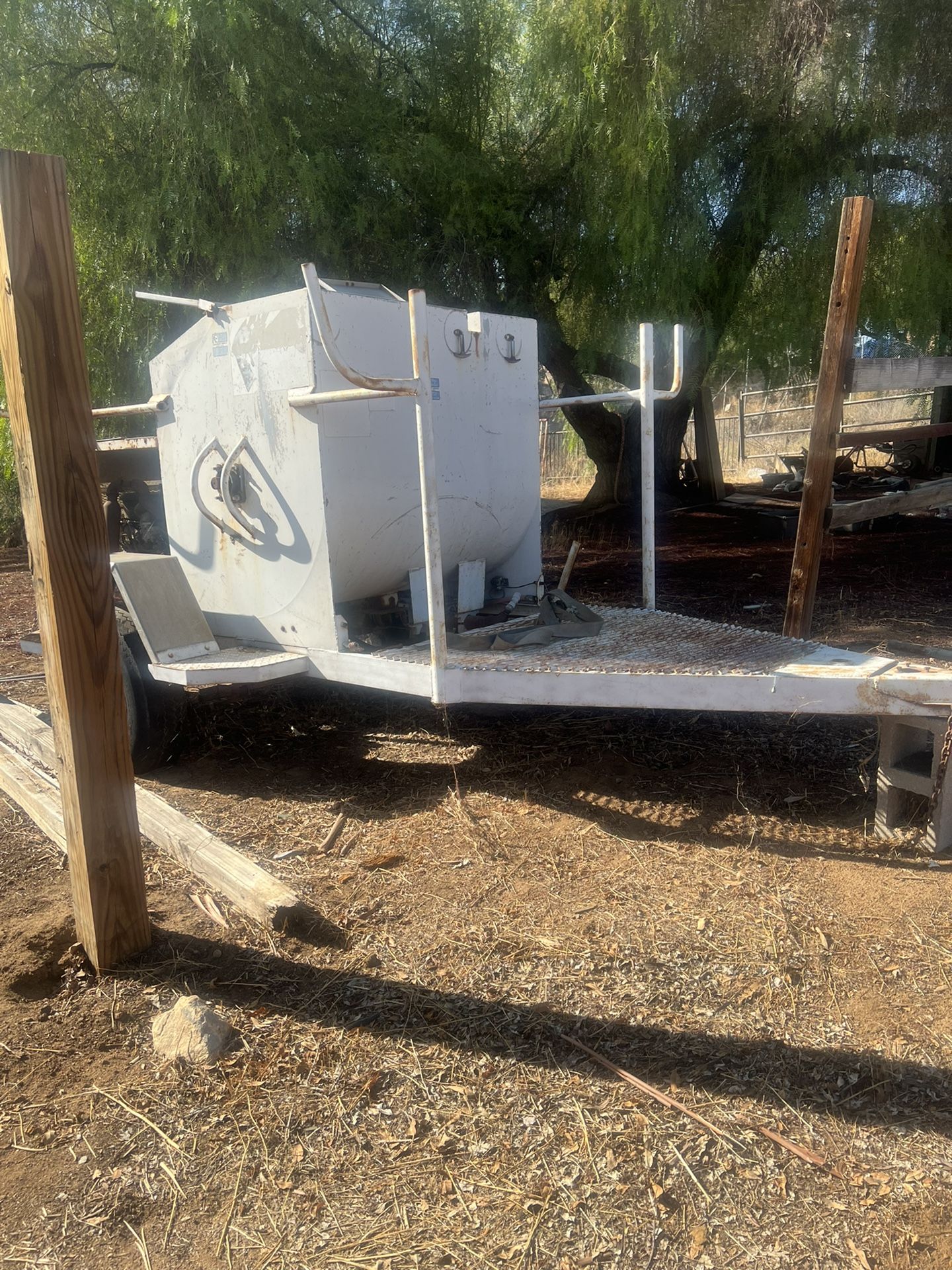 Stucco Mixer On Trailer
