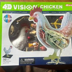 4 D Chicken -New