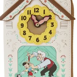 Disney Pinocchio Wallet EXCLUSIVE LIMITED EDITION Cuckoo Clock Zipper Loungefly 