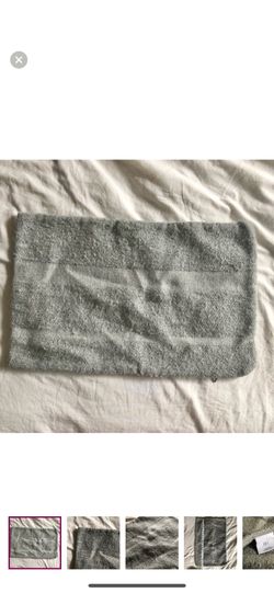 Restoration Hardware Alpaca Pillow Case in Grey