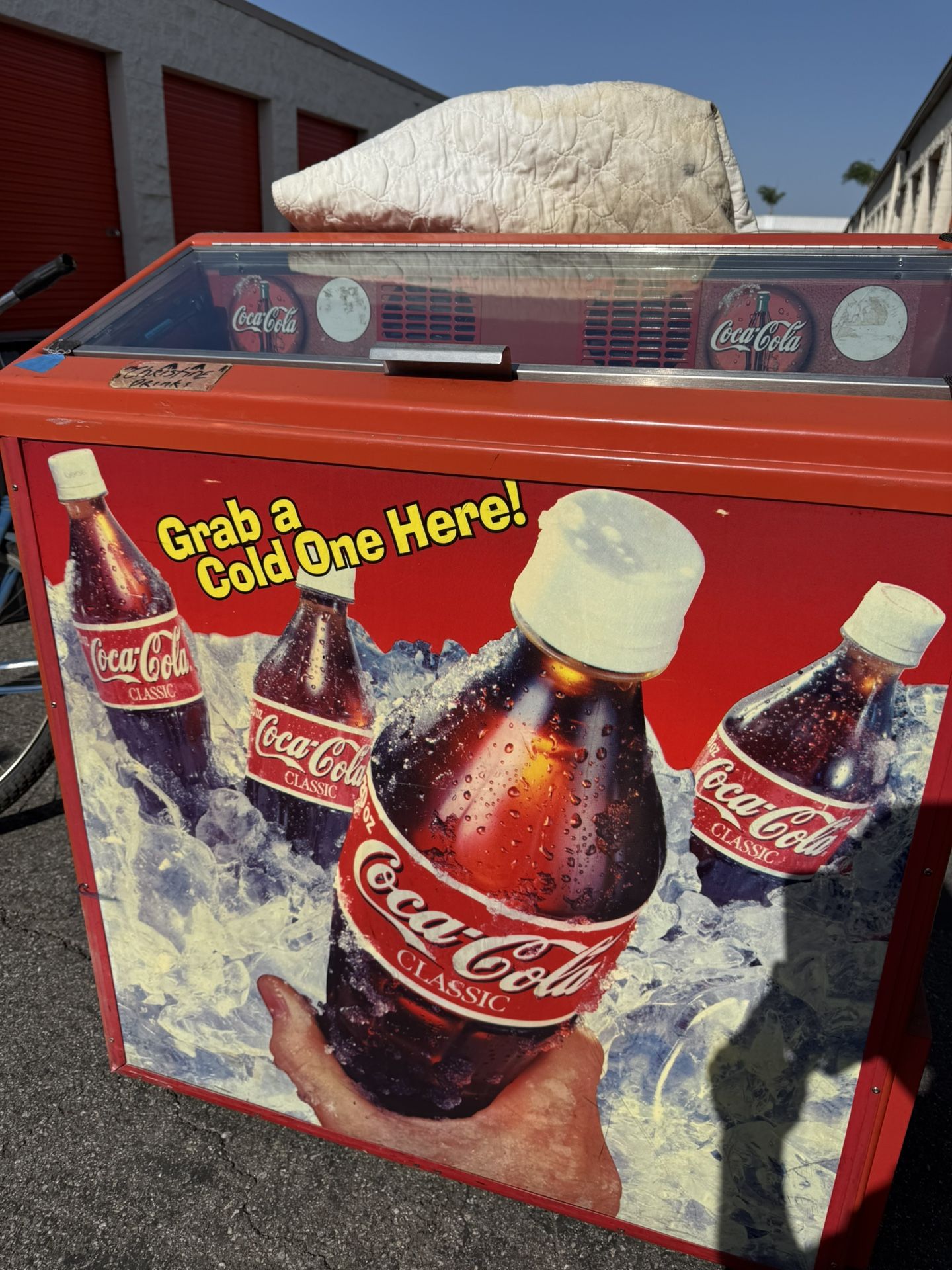 Vintage Coca Cola Cooler