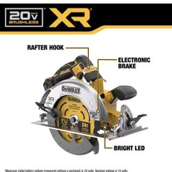 New DeWalt DCS590 20V MAX 7-1/4" circular saw