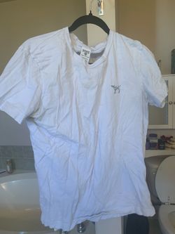 White vs sequin t shirt size small