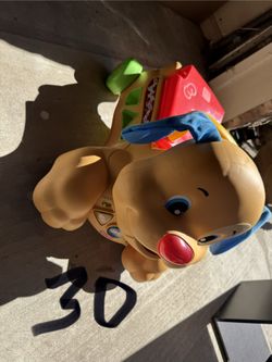 Fisher Price Laugh &learn Stride To Ride Puppy