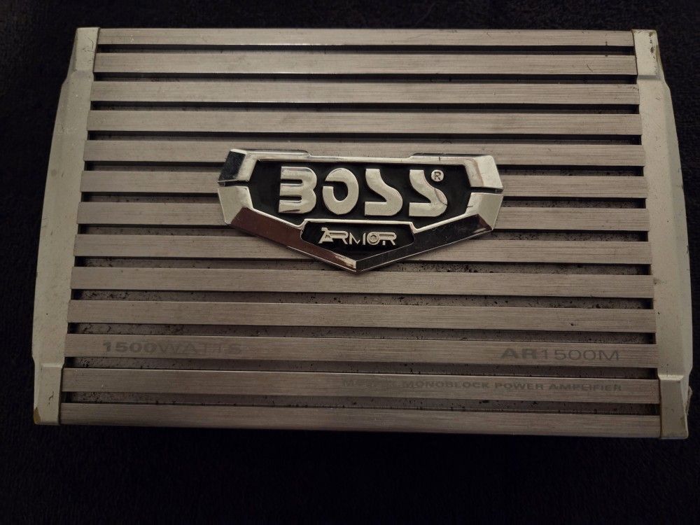 💥 Boss Audio 1500W Car Amplifier – Powerful Sound!