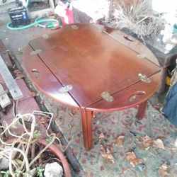 Antique Councill Craftsman Mahogony Butlers Table