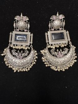 Oversized Brass Earings 