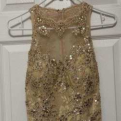 Gold Prom Dress/Gown