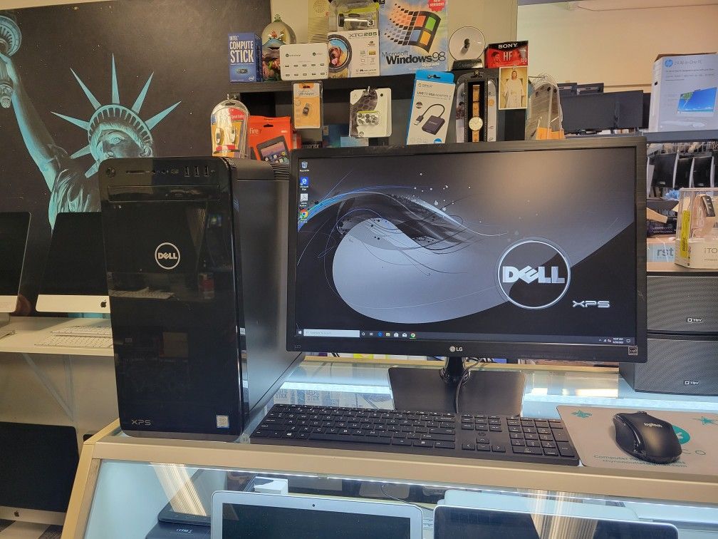 Dell XPS Gaming Desktop Computer Bundle Quad Core I7 16 GB RAM GTX