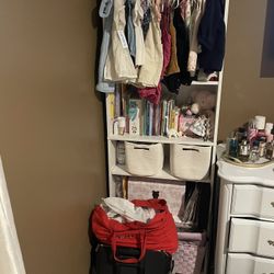 Shelf Bookcase/ Baby Clothing Organizer 